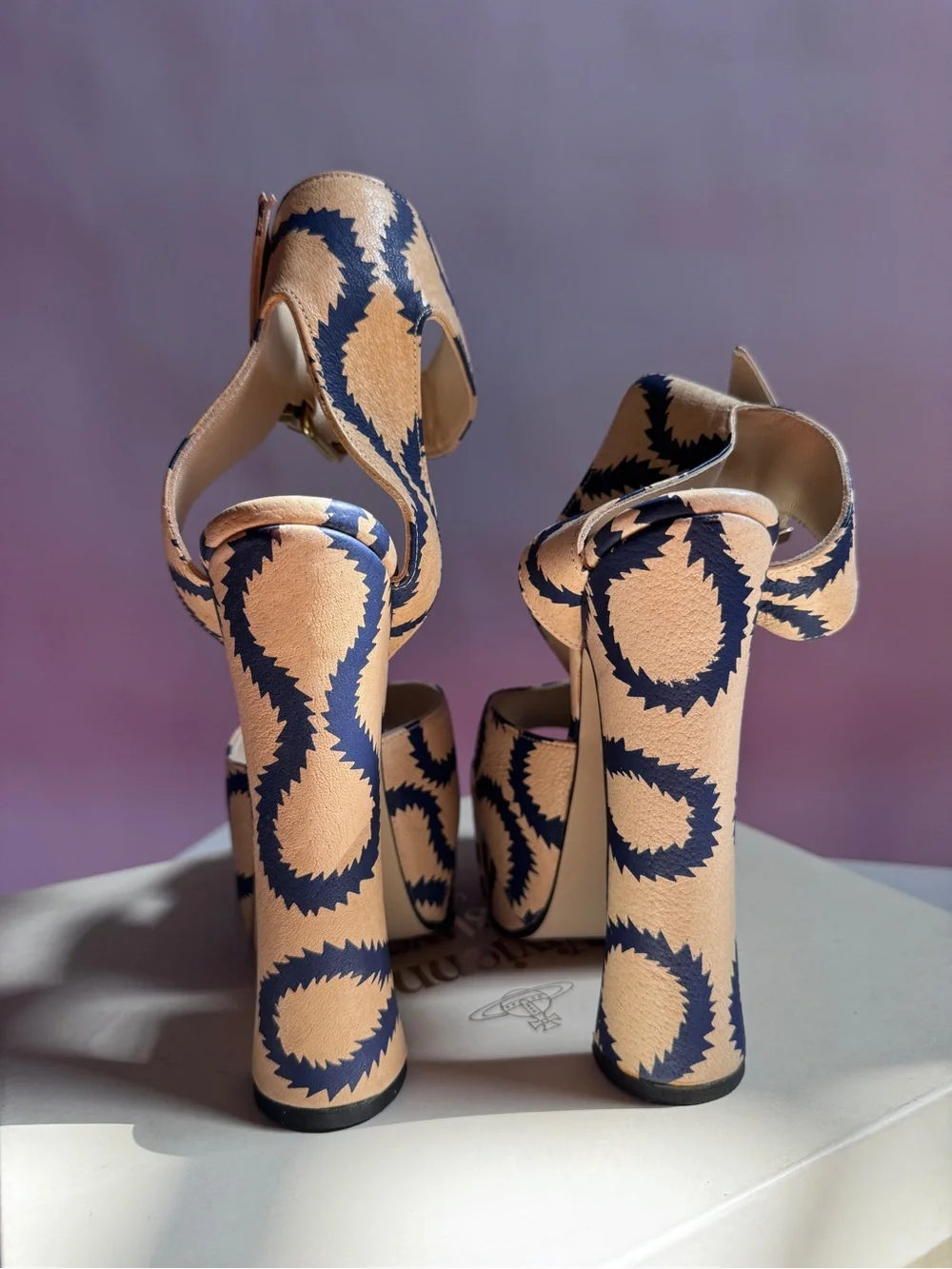 Vivienne Westwood SS13 BRAND NEW ELEVATED REGENT SLAVE SANDAL SQUIGLLE IT38 US8